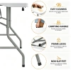 Brand: DDPOND
6ft Folding Table with Carrying Handle HDPE He Specification image